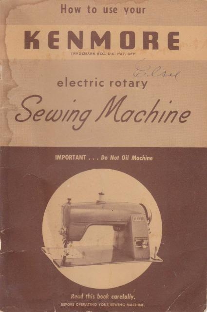 Download Kenmore Machine Manual Sewing